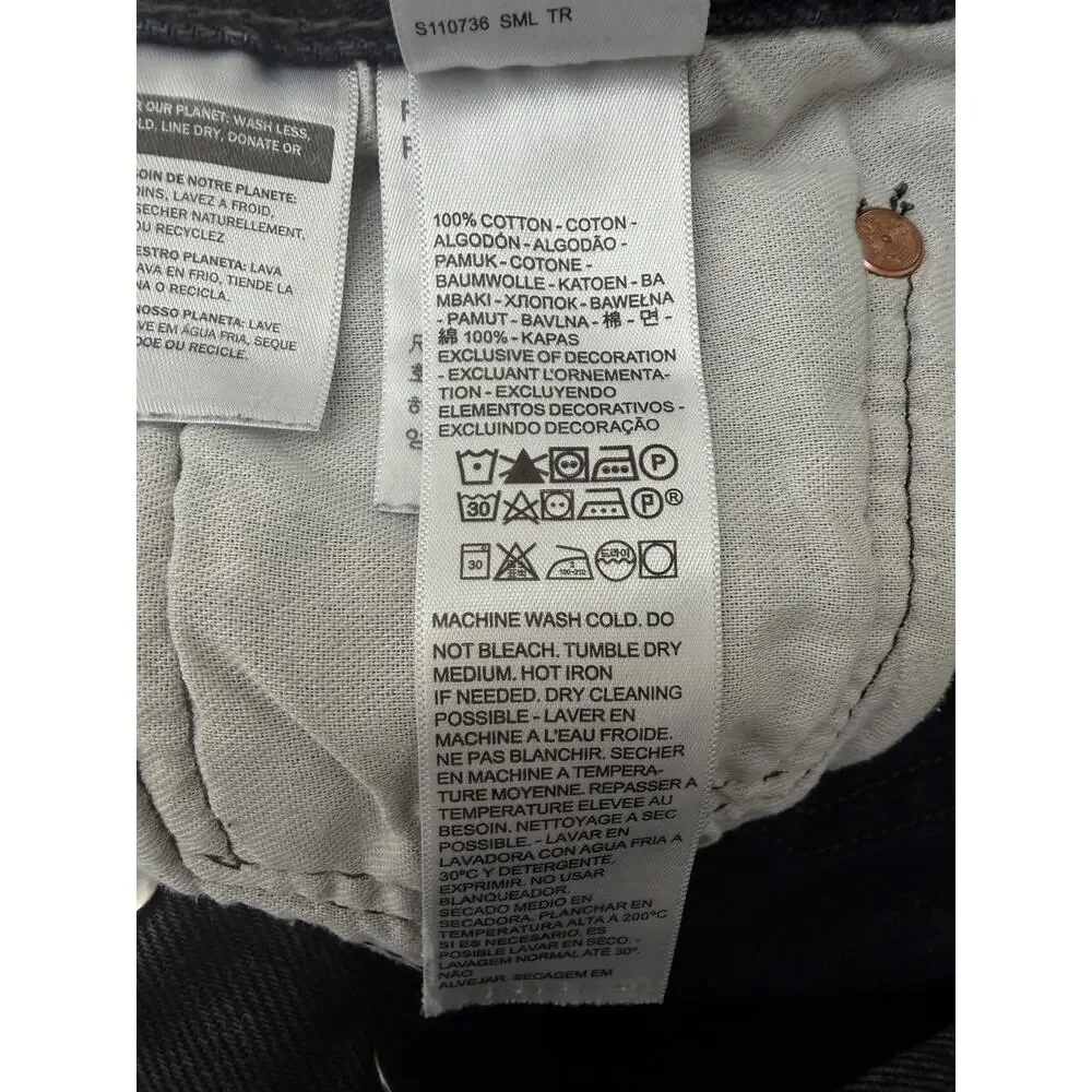 Levi’s Men’s 501 Original Jeans 36x36 Black
